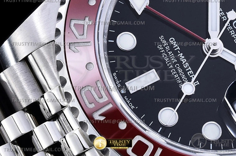 0316 ROLGMT0211 – GMT II 126710 Jub 904L SS SS Blk VRF A3285 CHS MAX Vibrant 963